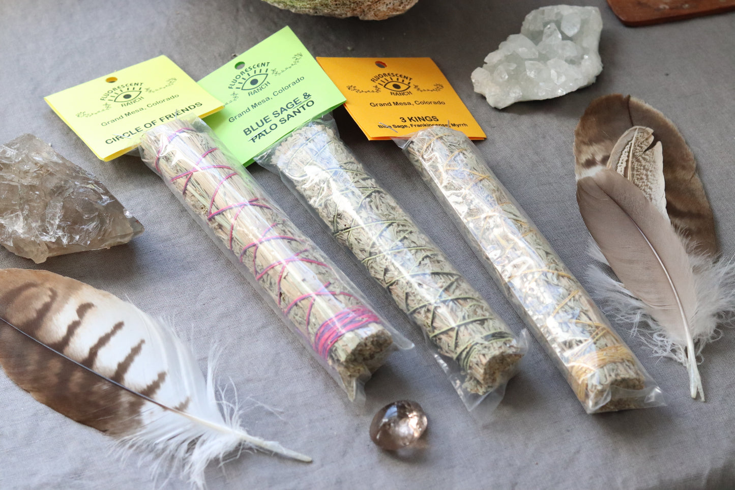 Smoke Cleansing Bundles - Fluorescent Ranch image 1