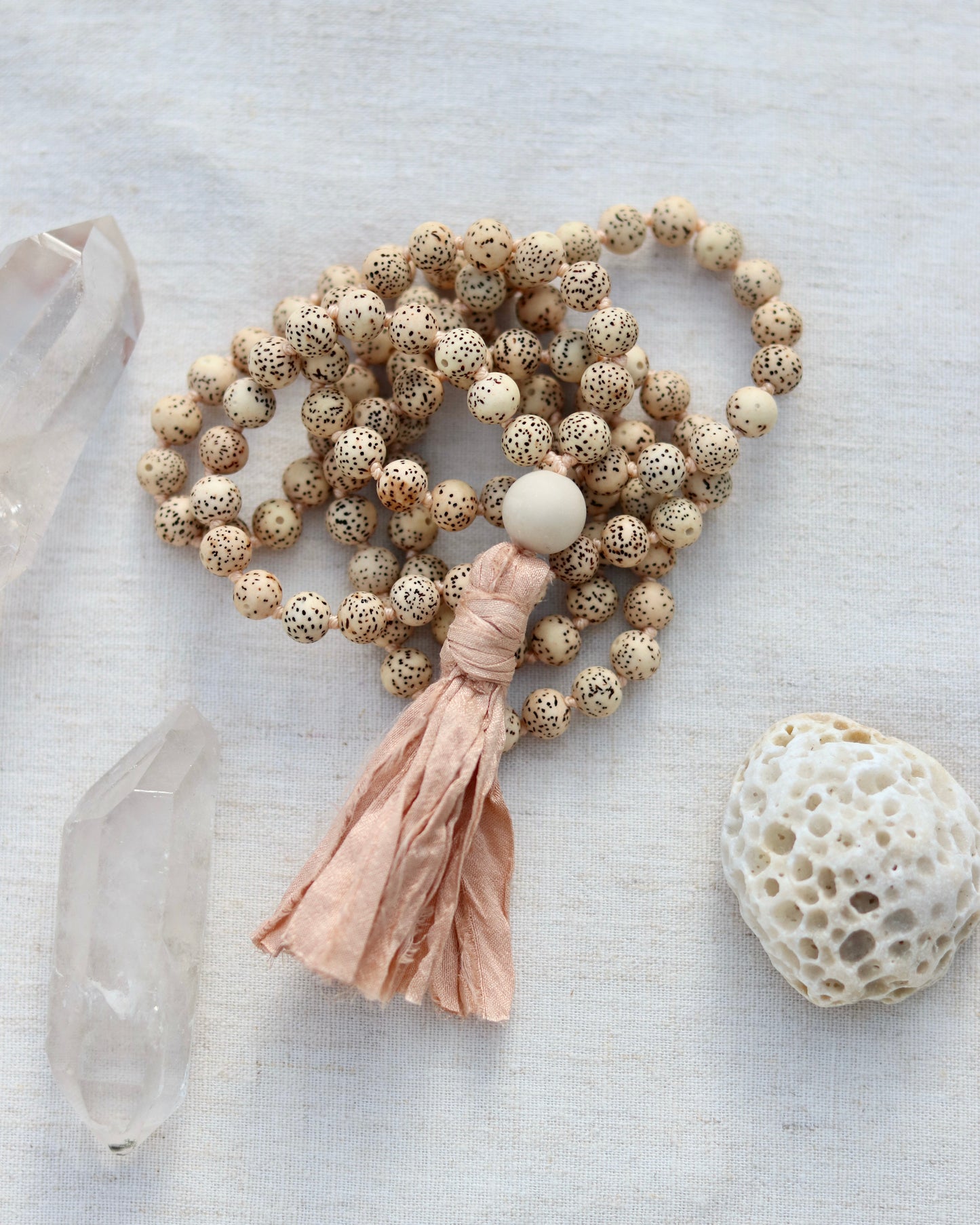 Star & Moon bead Mala